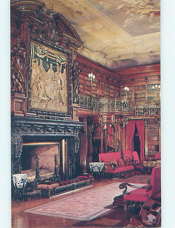 Unused Pre-1980 BILTMORE HOUSE LIBRARY Asheville North Carolina NC hs2158