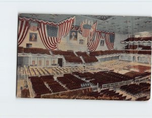 Postcard Interior of Auditorium, Denver, Colorado