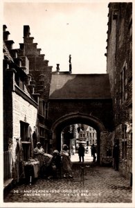 1930 Anvers Expo Vieille Belgique Real Photo