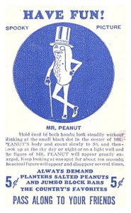 Mr. Peanut, Planter's Peanut's,