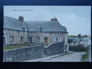 Devon MILTON ABBOT Venn Lane showing LLYONS TEA SHOP - Old Postcard