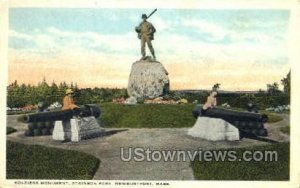 Soldiers Monument, Atkinson Park - Newburyport, Massachusetts MA  