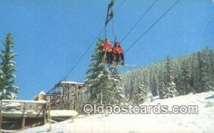 Chair Lift Ski Area, NM USA Skiing Unused 