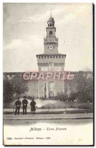 Old Postcard Milo Torre Filarete