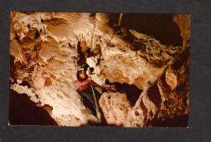 AZ Colossal Caves Cave Tucson Arizona Postcard Explorers Caverns