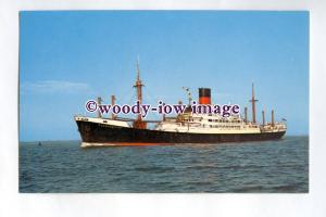 pf0215 - Glen Line Cargo Ship - Radnorshire , built 1947 - postcard