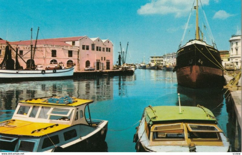 BRIDGETOWN , Barbados , 1950-60s ; Careenage