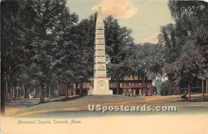 Monument Square - Concord, MA