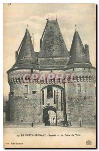 Old Postcard La Ferte Bernard Sarthe La Porte City