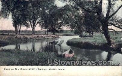 Dry Creek, at City Springs - Marion, Iowa IA