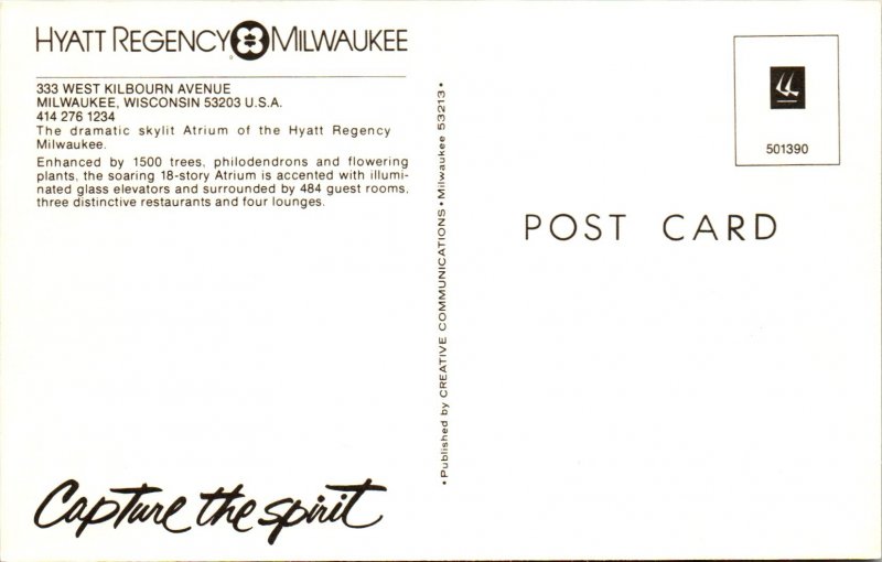 Hyatt Regency Hotel,Milwaukee,WI