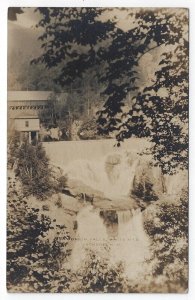 RPPC, Jackson, New Hampshire, Early View of Goodrich Falls, White Mountains 
