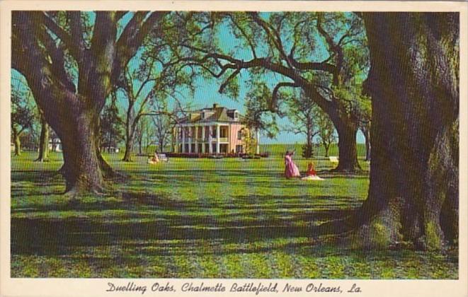 Louisiana New Orleans Duelling Oaks Chalmette Battlefield