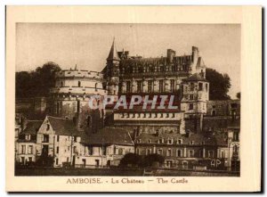 Amboise Old Postcard the castle