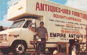 Trenton New Jersey Empire Antiques Truck Advertising Vintage Postcard AA15927