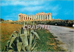 Postcard Modern Selinunte Tempio di Gluacas