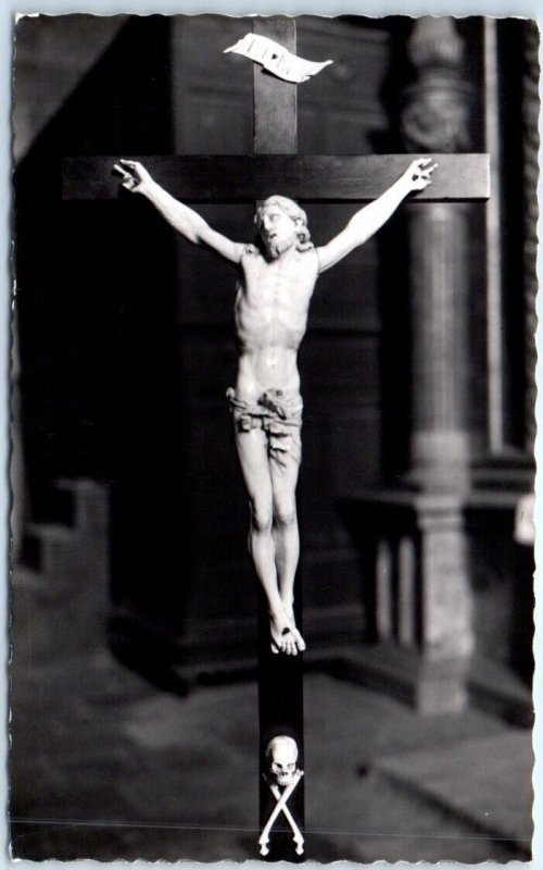 Postcard - Ivory crucifix, 16th century, Cathedral - León, Spain