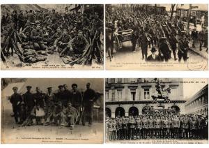 MILITAIRE  MILITARY GUERRE ENGLISH ARMY IN FRANCE WWI 52 CPA