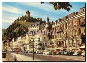 Modern Postcard Cochem is der Mosel Moselstrasse