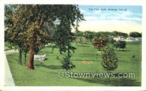 The City Park - Newton, Iowa IA  