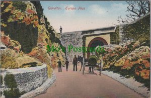 Gibraltar Postcard - Europa Pass  RS33128