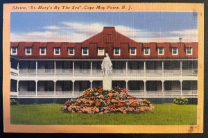 Vintage Postcard 1958 St Mary's by the Sea Religious Retreat, Cape May Point, NJ