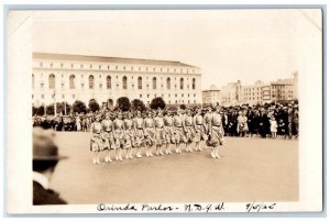 1925 Orinda Parlor Parade Diamond Jubilee San Francisco CA RPPC Photo Postcard 