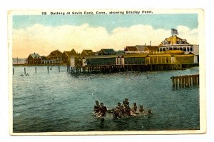 CT - Savin Rock. Bradley Point, Bathing