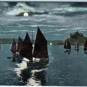 c1910s Edinburgh, Scotland Princes Street Scott Monument Gothic Tower Spire A357