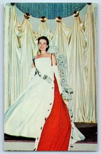 1962 Miss America Pageant Maria Beale Fletcher Miss North Carolina Postcard