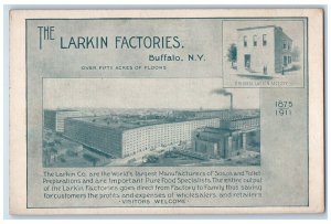 c1910's The Larkin Factories Buffalo New York NY Unposted Antique Postcard 