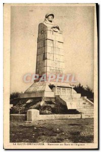 Postcard The Old High Chevauchee War Memorial of Argonne