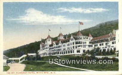 Mt Pleasant Hotel White Mountains NH Postal Used Unknown