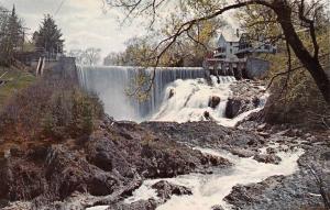 BRADFORD, VT Vermont   FALLS~WAITS RIVER~HOMES Orange County  Chrome Postcard