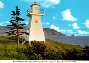 Canada Nova Scotia Colchester County Five Islands Lighthouse