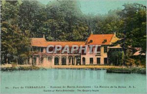 Postcard Old Park of Versailles Hamlet Marie Antoinette The Queen's House