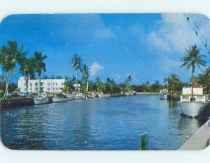 Pre-1980 RIVER SCENE Fort Lauderdale Florida FL hp5193