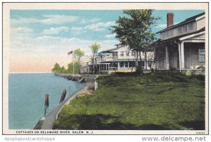 New Jersey Salem Cottages On Delaware River 1926 Curteich