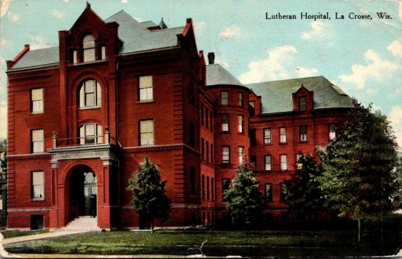 Wisconsin La Crosse Lutheran Hospital 1910