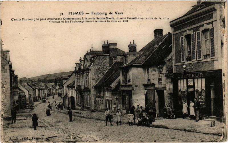 CPA FISMES - Faubourg de VESLE (364388)