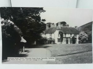 Vintage Rp Postcard Holnicote House Holiday Fellowship Guest House Selworthy