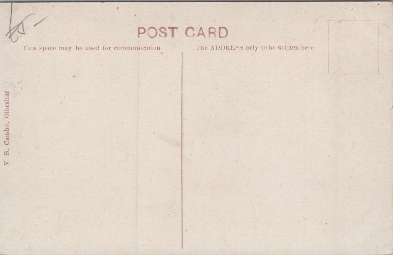 Gibraltar Naval Hospital Vintage Postcard C307