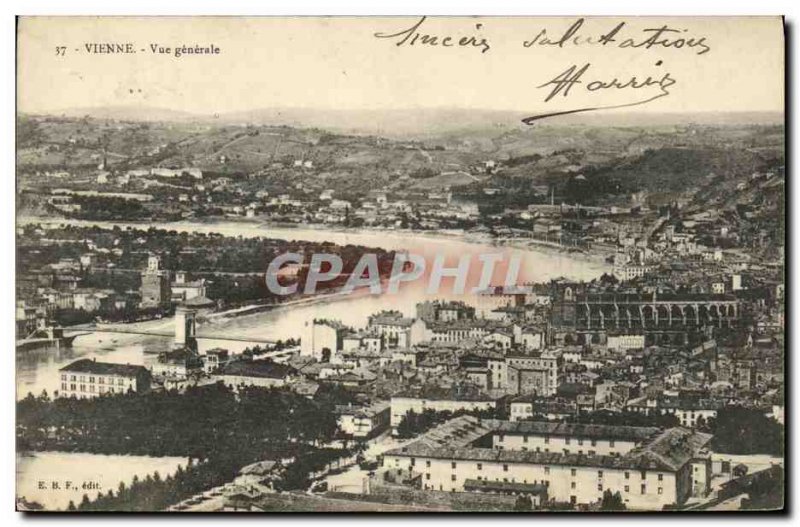 Postcard Old Vienna Vue Generale