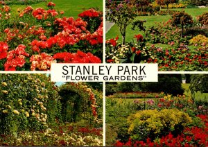 Canada Vancouver Stanley Park Flower Gardens Multi View