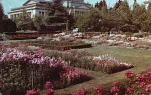 Olympia WA-Washington, 1951 Sunken Gardens State Capital, Vintage Postcard