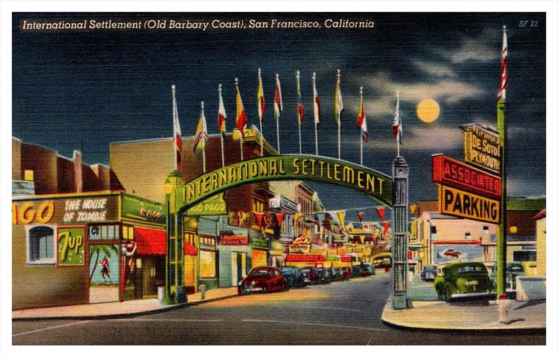 California  San Francisco , International Settlement