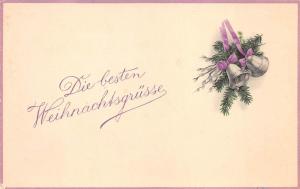 BG20596  fir branch bell weihnachten christmas germany