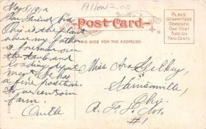 D25/ Lima Ohio Postcard c1910 Allen County Solar Oil Refinery Railroad