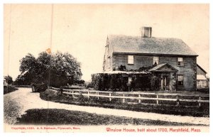 Massachusetts  Marshfield , Winslow House
