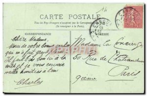 Old Postcard Cabourg The Mayor